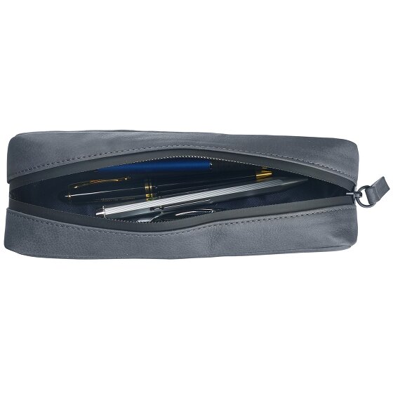 Leonhard Heyden Hague pencil case leather 20 cm