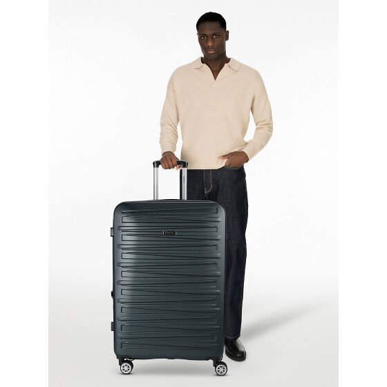 Benzi 5493 4 wheels Trolley L 77 cm with expansion pleat