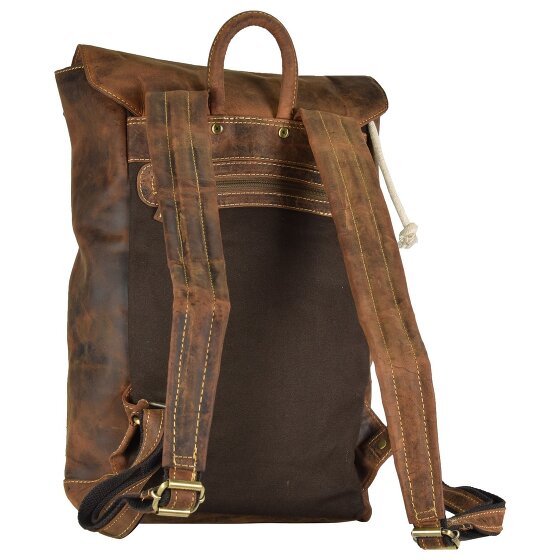 Greenburry Vintage retro backpack leather 42 cm