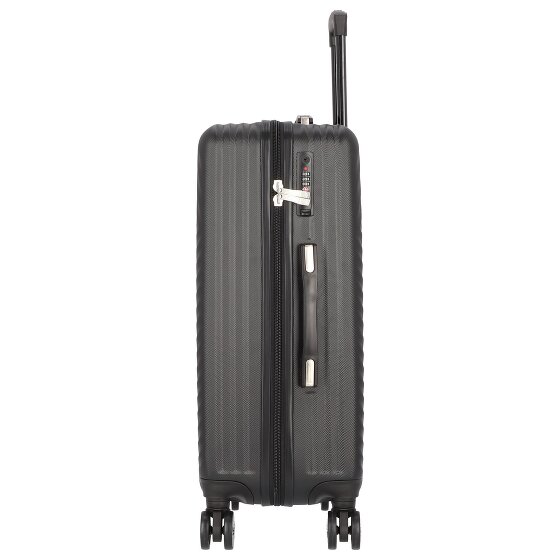 mano Don Carlo 4 Roll Suitcase Set 3pcs.
