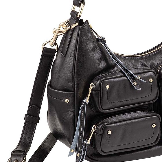 DuDu Pocket Shoulder Bag Genuine Leather 30 cm