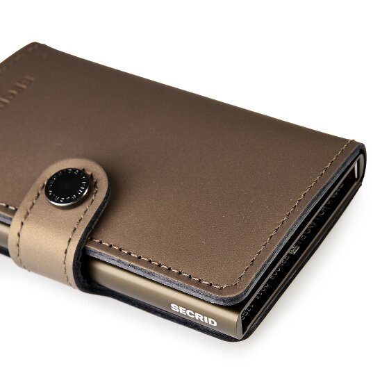 Secrid Miniwallet Credit card case RFID protection Leather 10 cm