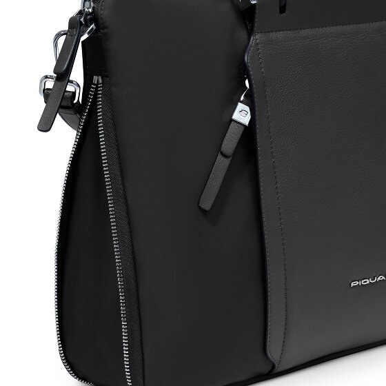 Piquadro Lyra Briefcase Genuine Leather 42 cm Laptop compartment Expandable