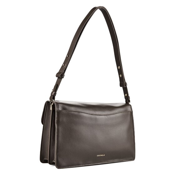 Coccinelle C-Me Shoulder Bag Genuine Leather 32 cm