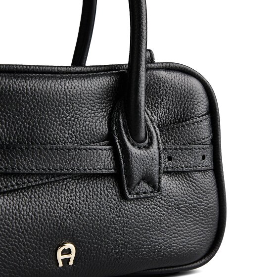 Aigner Whip Handbag Genuine Leather 25 cm