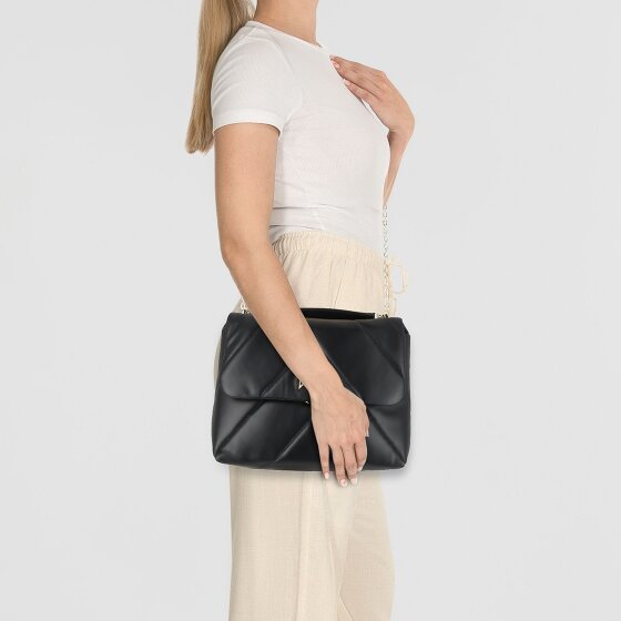 Patrizia Pepe Fly Padded Shoulder Bag Leather 31 cm