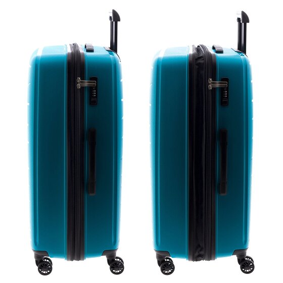 Gladiator 1700 4 wheels Trolley 74 cm with expansion pleat