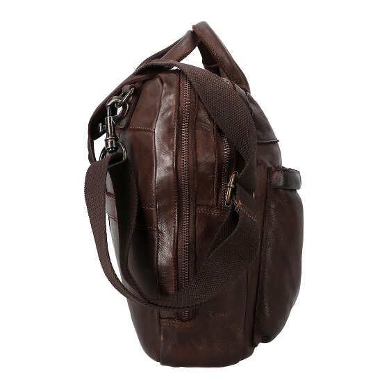 Harbour 2nd Balthazar Briefcase Genuine Leather 42 cm Laptop compartment