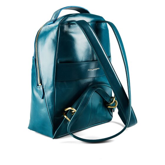 Piquadro Blue Square City Backpack Leather 30 cm