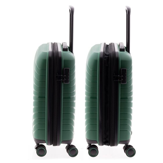 Gladiator 3400 4 wheels Cabin trolley 55 cm with expansion pleat