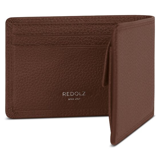 Redolz Leather Essentials QF small wallet RFID leather 10.5 cm