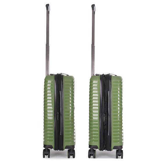 Stratic Bright+ 4 wheels Cabin trolley S 56 cm with expansion pleat