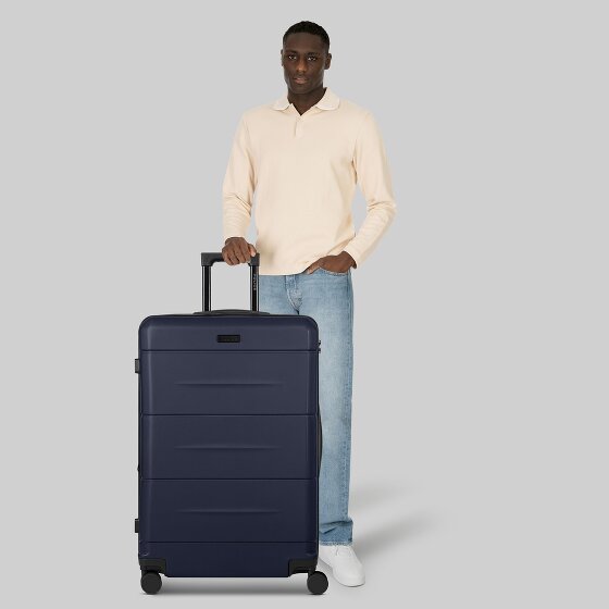 Police London 4 wheels Trolley 74 cm Expandable