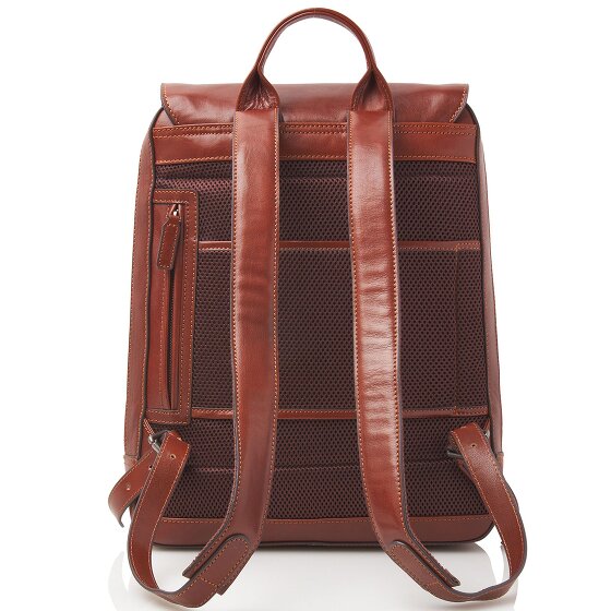 Castelijn & Beerens Guus backpack leather 40 cm laptop compartment