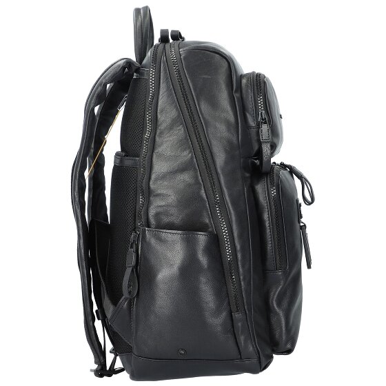 Piquadro Harper backpack RFID leather 46 cm laptop compartment