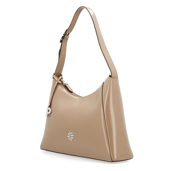 Picard Black Tie Shoulder Bag Leather 34 cm