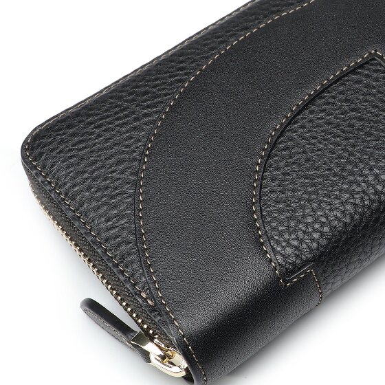 Aigner Deborah Wallet RFID protection Genuine Leather 19 cm