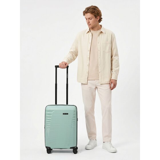 Farmhood Straw Edition 4 wheels Cabin suitcase 55 cm Expandable