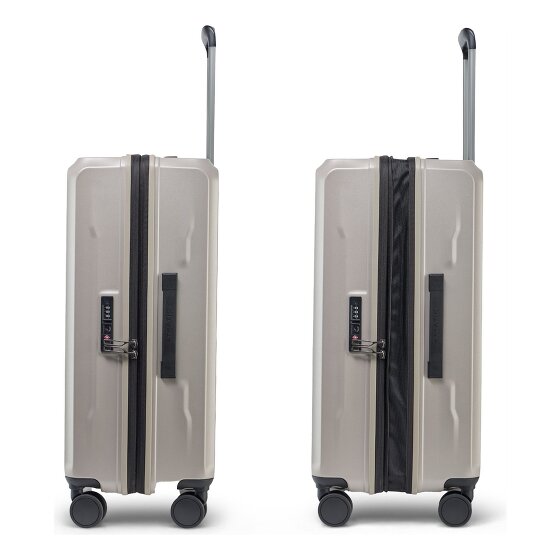 Stratic Phoenix 4 wheels Trolley 66 cm with expansion pleat