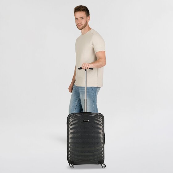 Samsonite Lite Shock Spinner 4 Roll Cabin Trolley 55 cm