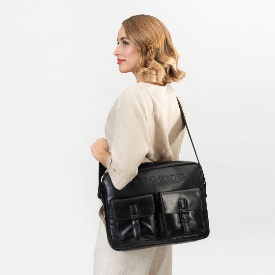 Farmhood Memphis Briefcases Messenger Leather 38 cm Laptop compartment