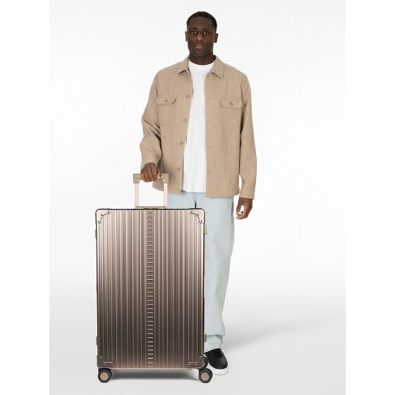 Aleon Traveler Macro 4-Wheel Aluminum Trolley, 77 cm