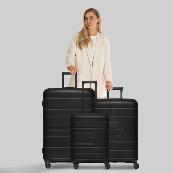 Redolz Essentials 11 4 wheels Suitcase set 3-piece with expansion pleat Redolz Essentials 11 4 wheels Suitcase set 3-piece with expansion pleat