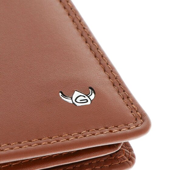 Golden Head Polo Wallet RFID protection Genuine Leather 9 cm