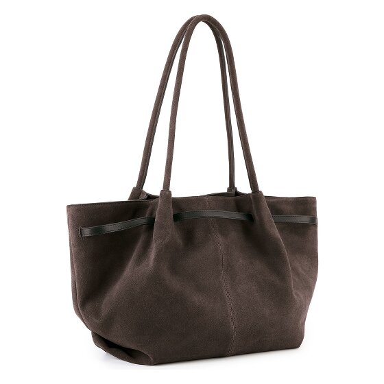 LES VISIONNAIRES Bonnie Shopper Bag Genuine Leather 51 cm