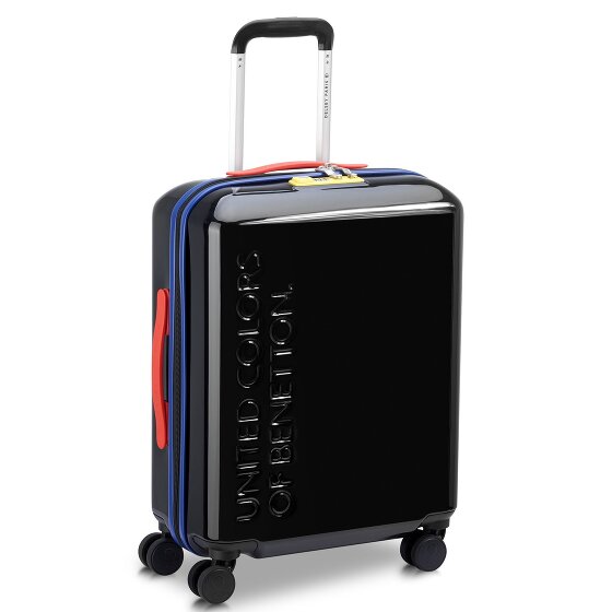 Delsey Paris x United Colors of Benetton United 4-wheel cabin trolley 55 cm