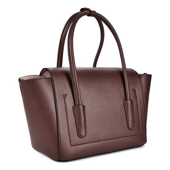 Coccinelle Double Beat Shoulder Bag Genuine Leather 31 cm