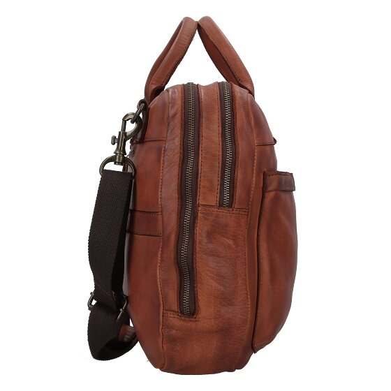Harbour 2nd Urban Poets Briefcase Genuine Leather 50 cm Laptop compartment