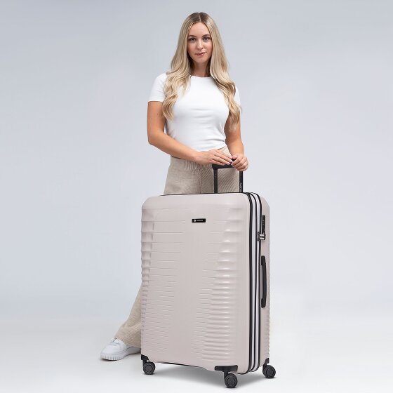 Farmhood Eco Edition 4 wheels Trolley 77 cm with expansion pleat