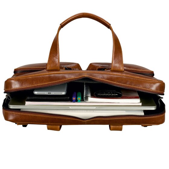Leonhard Heyden Porto Briefcase Leather 38 cm