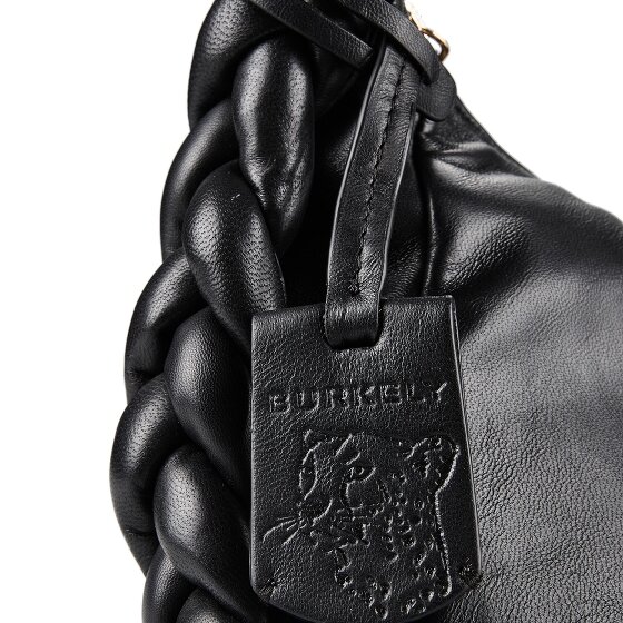 Burkely Braidy Shoulder Bag Genuine Leather 33 cm