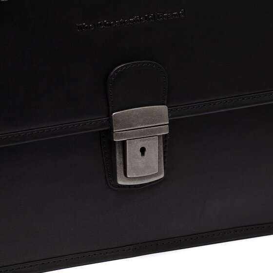 The Chesterfield Brand Glenwood Briefcases Messenger Leather 42 cm Laptop compartment