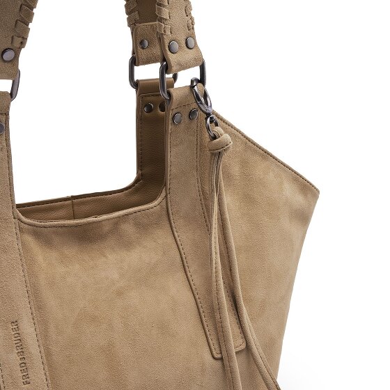 FredsBruder Whipstitch Soul Shopper Bag Leather 45 cm