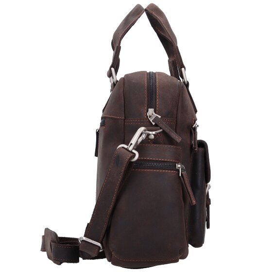 Greenland Nature Westcoast Briefcase Genuine Leather 43 cm