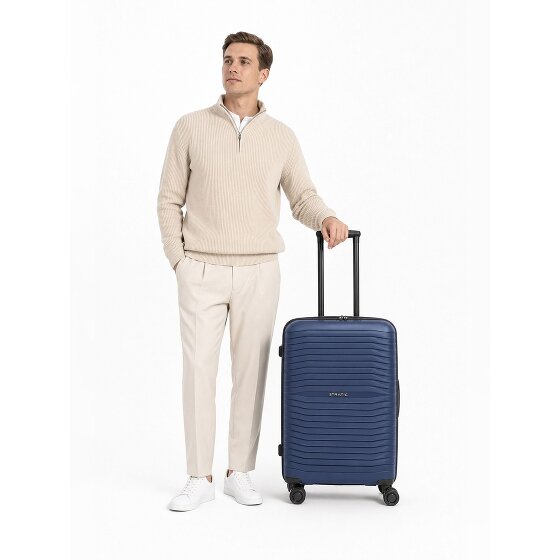 Stratic Shine 4 wheels Trolley 66 cm Expandable