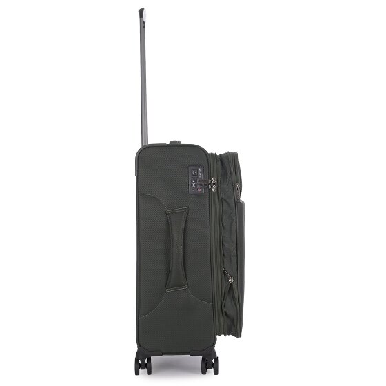 Stratic Stratic Light Plus 4 wheels Trolley 68 cm with expansion pleat