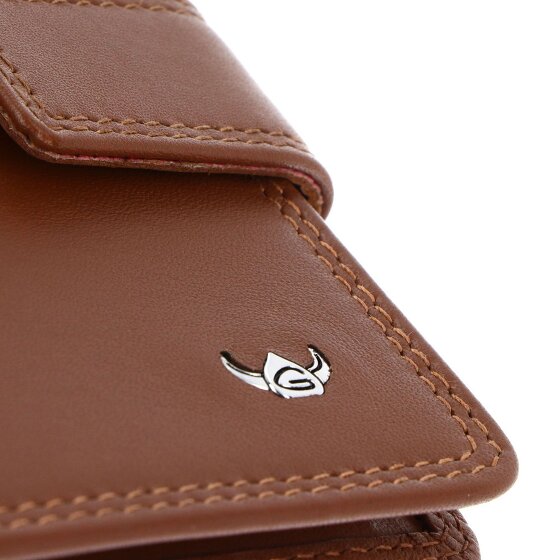 Golden Head Polo Wallet RFID protection Genuine Leather 10 cm