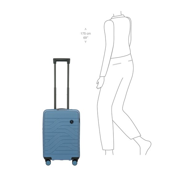 Bric's BY Ulisse 4 Roll Cabin Trolley 55 cm