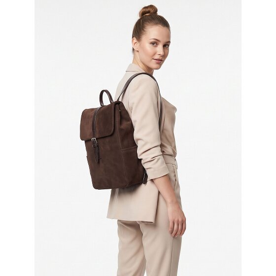 Castelijn & Beerens Veneto Daypack RFID protection Genuine Leather 40 cm Laptop compartment