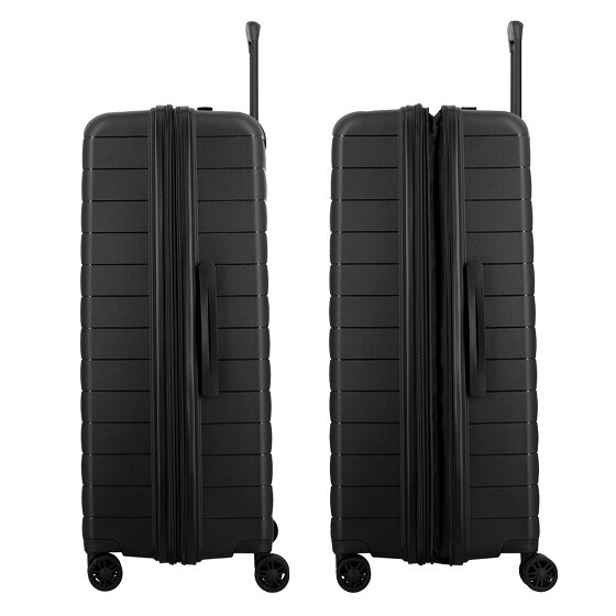 Jump Striper 4 wheels Trolley 77 cm with expansion pleat