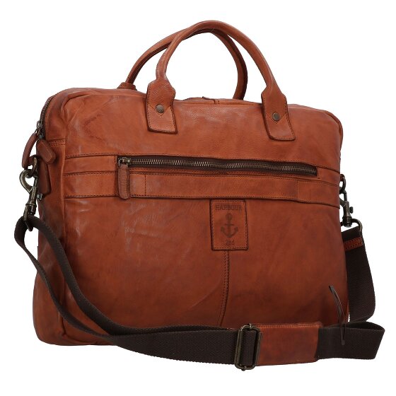 Harbour 2nd Urban Poets Briefcase Leather 40 cm Laptop compartment