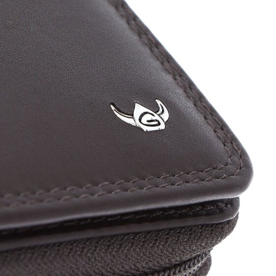 Golden Head Polo Wallet RFID protection Genuine Leather 11.5 cm
