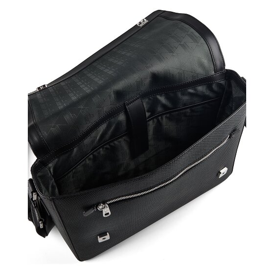 Lacoste Chantaco Briefcases Messenger Genuine Leather 35 cm