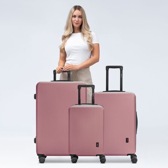 Redolz Essentials 09 3-SET 4 wheels Suitcase set 3-piece