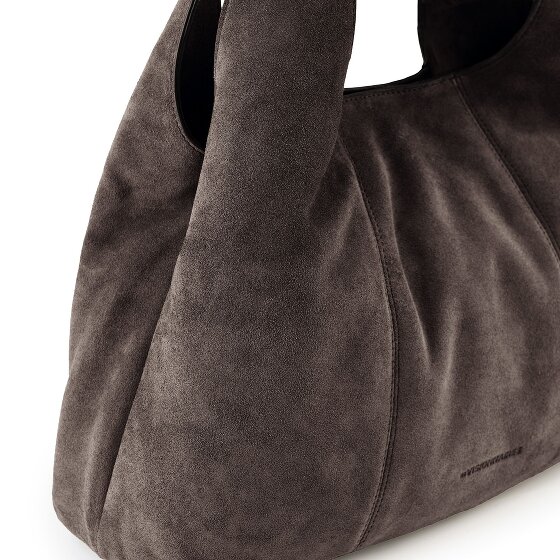 LES VISIONNAIRES Paz Essential Shoulder Bag Genuine Leather 46 cm