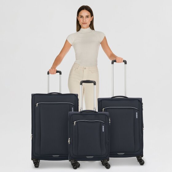 American Tourister Avantour 4 wheels Suitcase set 3-piece with expansion pleat
